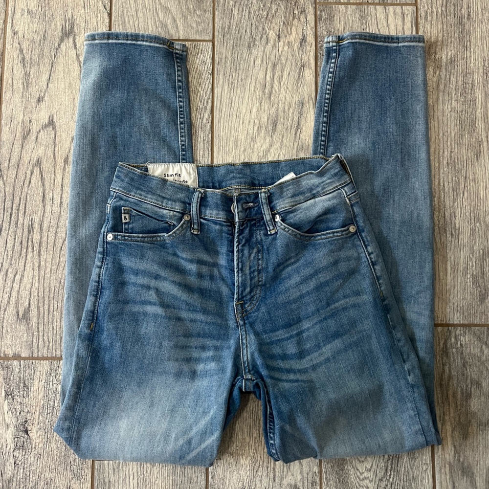 H&M Men's Slim Straight Denim Jeans